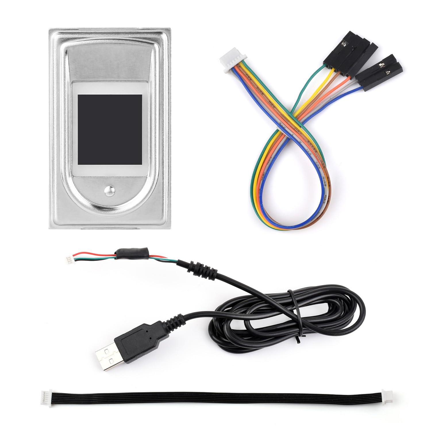 waveshare-kapazitiver-fingerprint-sensor-f-all-in-one-uart-usb-rechteck-modul image 1