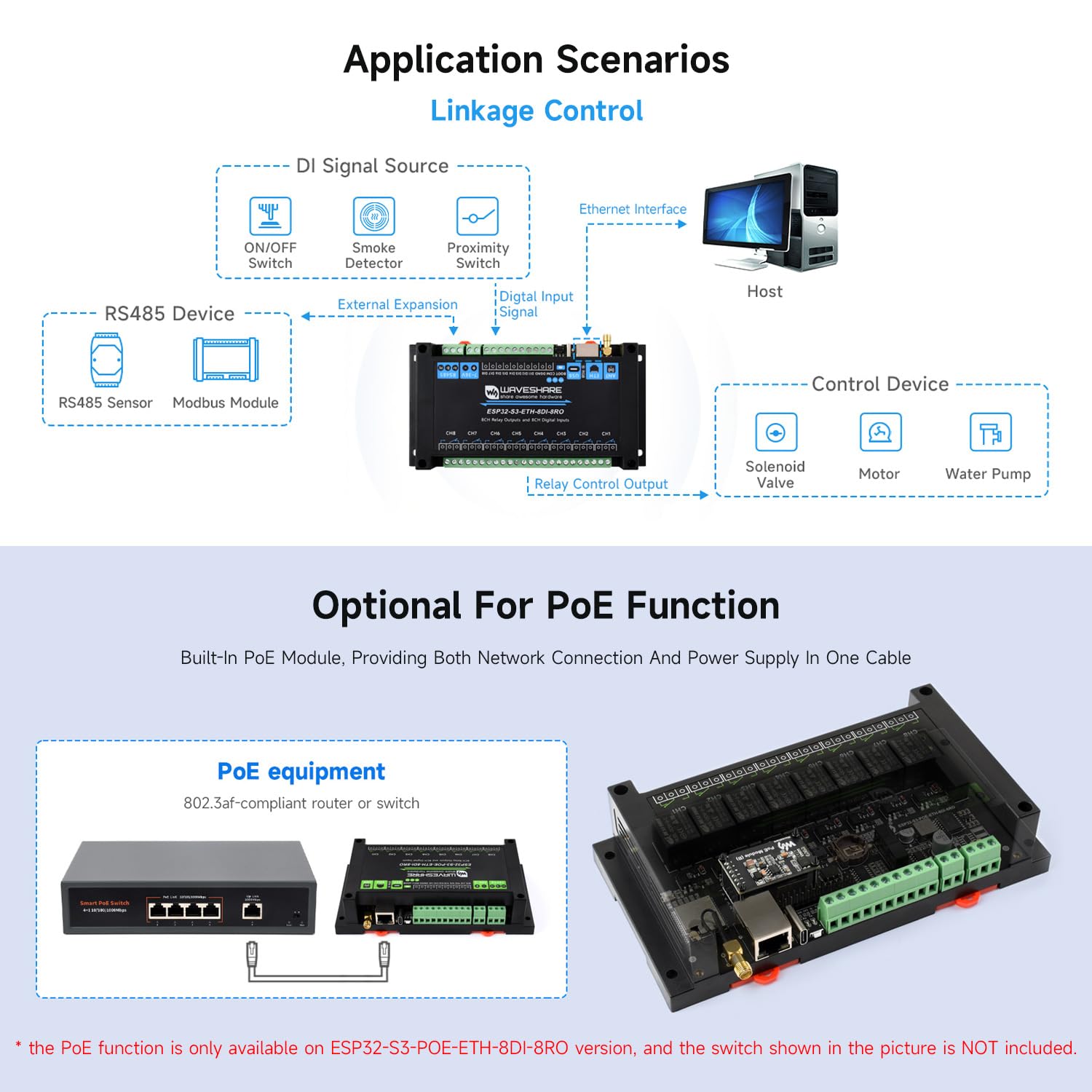 waveshare-esp32-s3-eth-8di-8ro-8-kanal-relaismodul-mit-lan-und-rs485 image 7