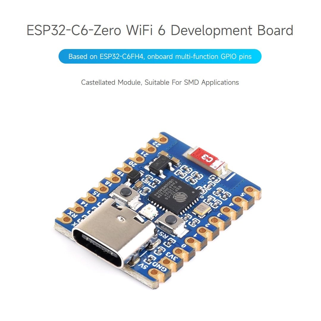 waveshare-esp32-c6-zero-2er-set-mini-entwicklungsboard-wifi-6-bt5 image 3