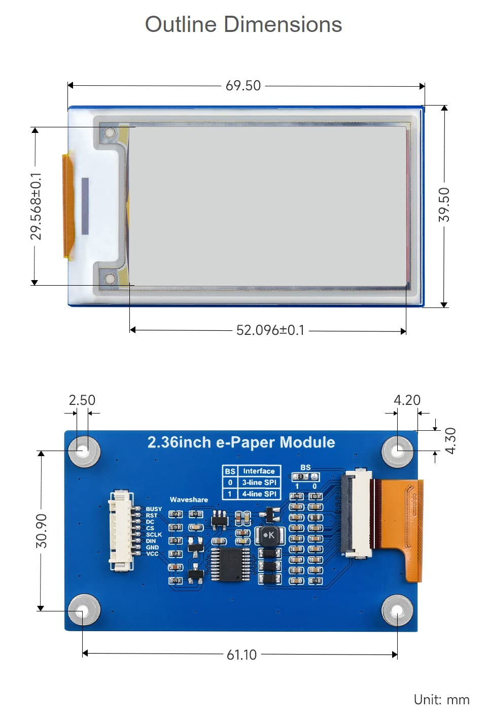 waveshare-2-36-zoll-e-paper-modul-g-296x168-rot-gelb-schwarz-wei-f-r-raspberry-p image 6