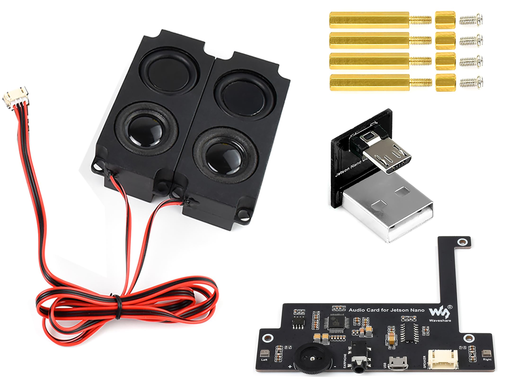 waveshare-usb-audio-codec-usb-soundkarte-f-r-jetson-nano-mit-mikrofon-und-lautsp image 1
