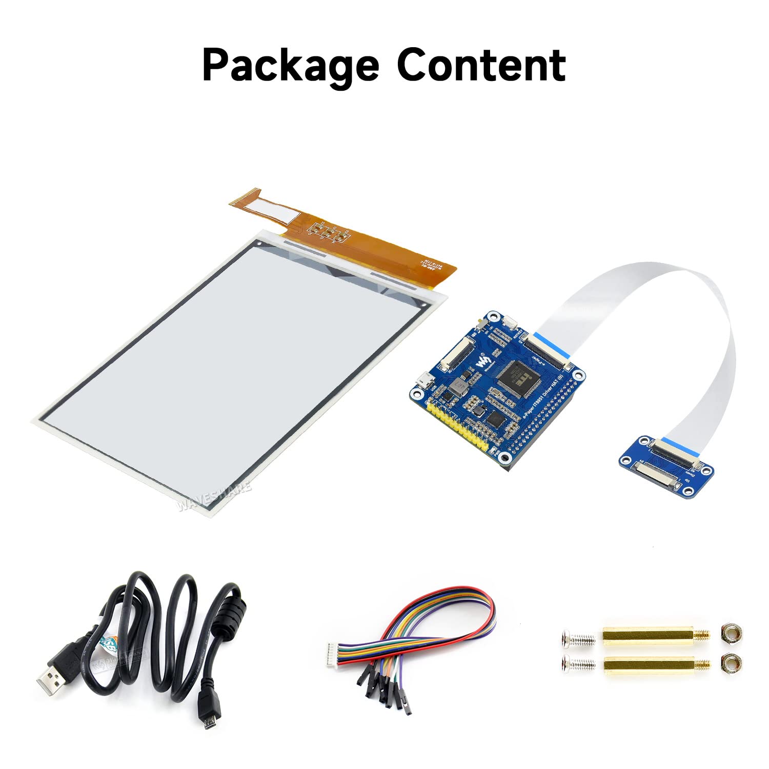waveshare-6-zoll-e-paper-display-modul-1448x1072-schwarz-wei-f-r-raspberry-pi image 2
