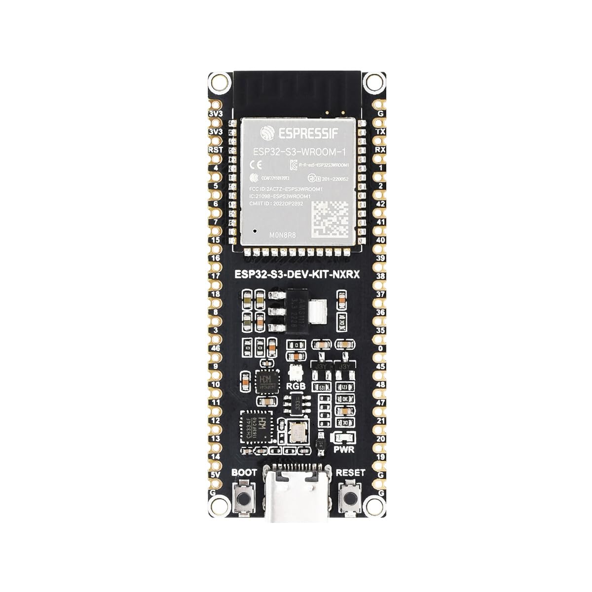 waveshare-esp32-s3-dev-kit-n8r8-microcontroller-entwicklungsboard-esp32-s3-wroom image 1