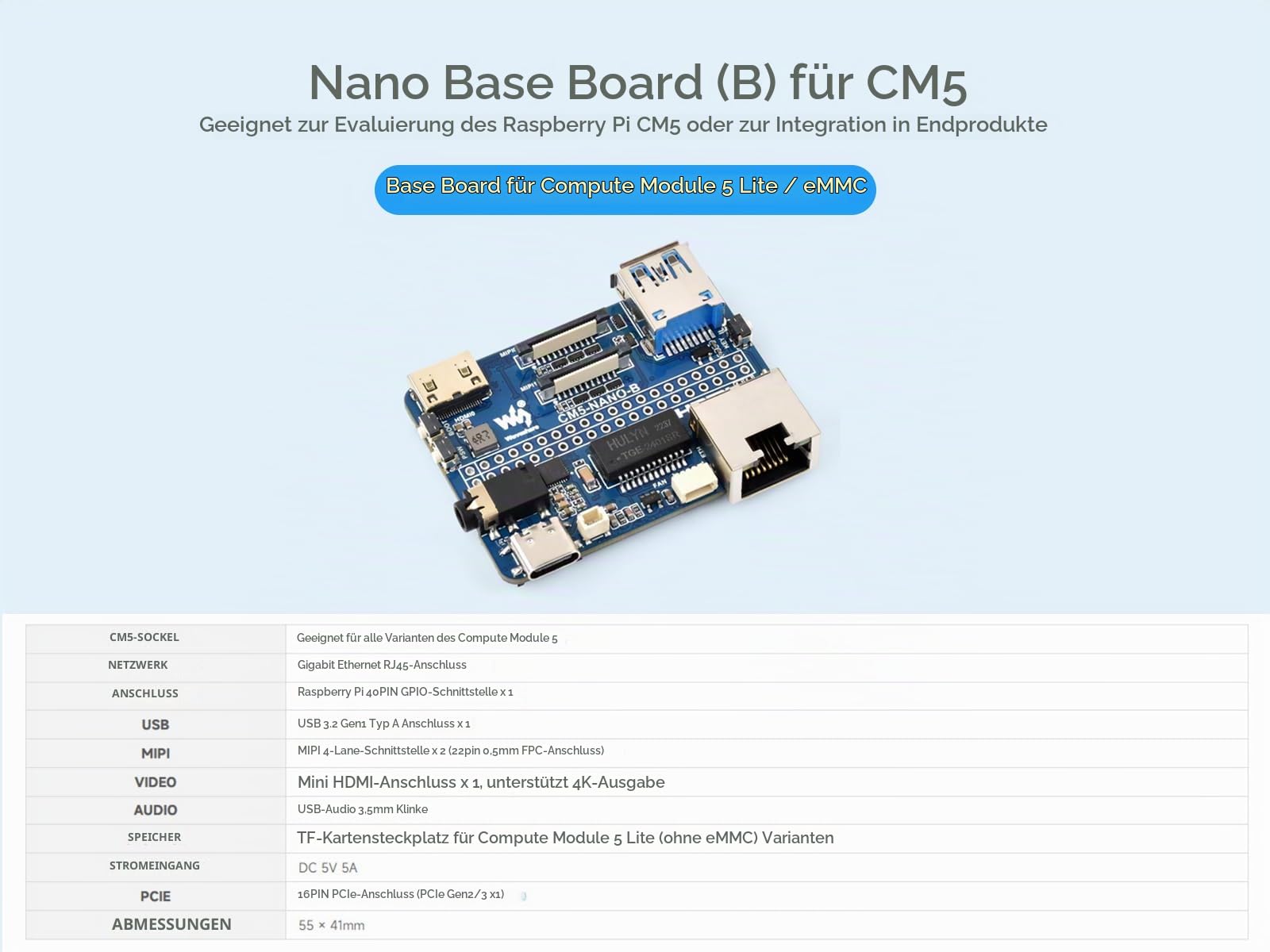 waveshare-nano-base-board-b-tr-gerplatine-f-r-raspberry-pi-compute-module-5 image 2