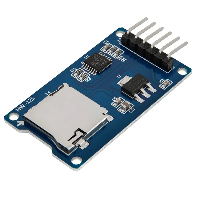 az-delivery-spi-reader-micro-sd-tf-card-shield-modul-memory-card-modul-f-r-ardui image 1