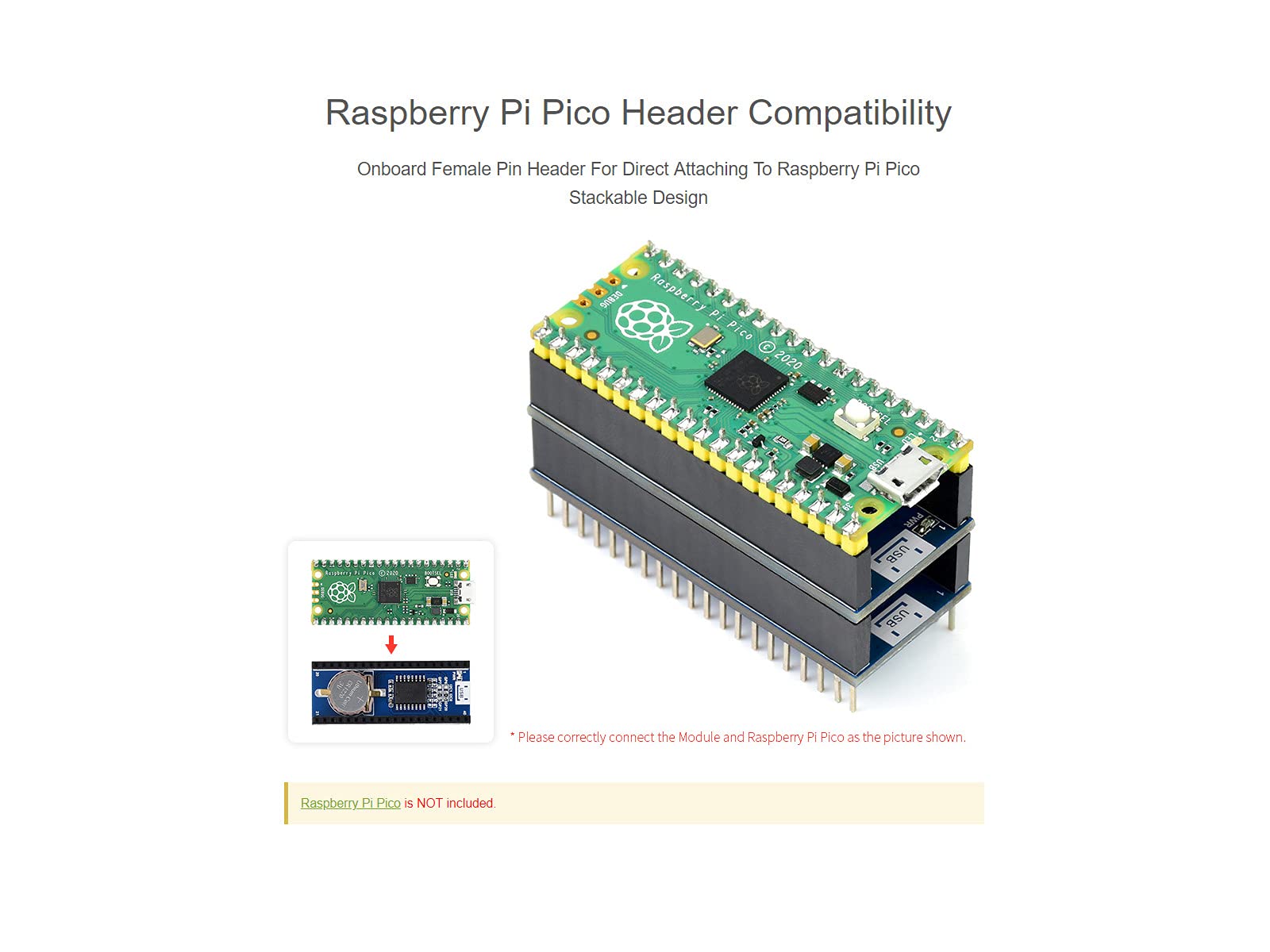 waveshare-pico-rtc-ds3231-pr-zisions-rtc-modul-f-r-raspberry-pi-pico image 4