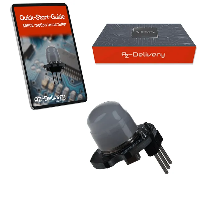 az-delivery-sr602-mini-pir-bewegungssensor-3-3-15v-ir-sensor-modul-100-5m image 1