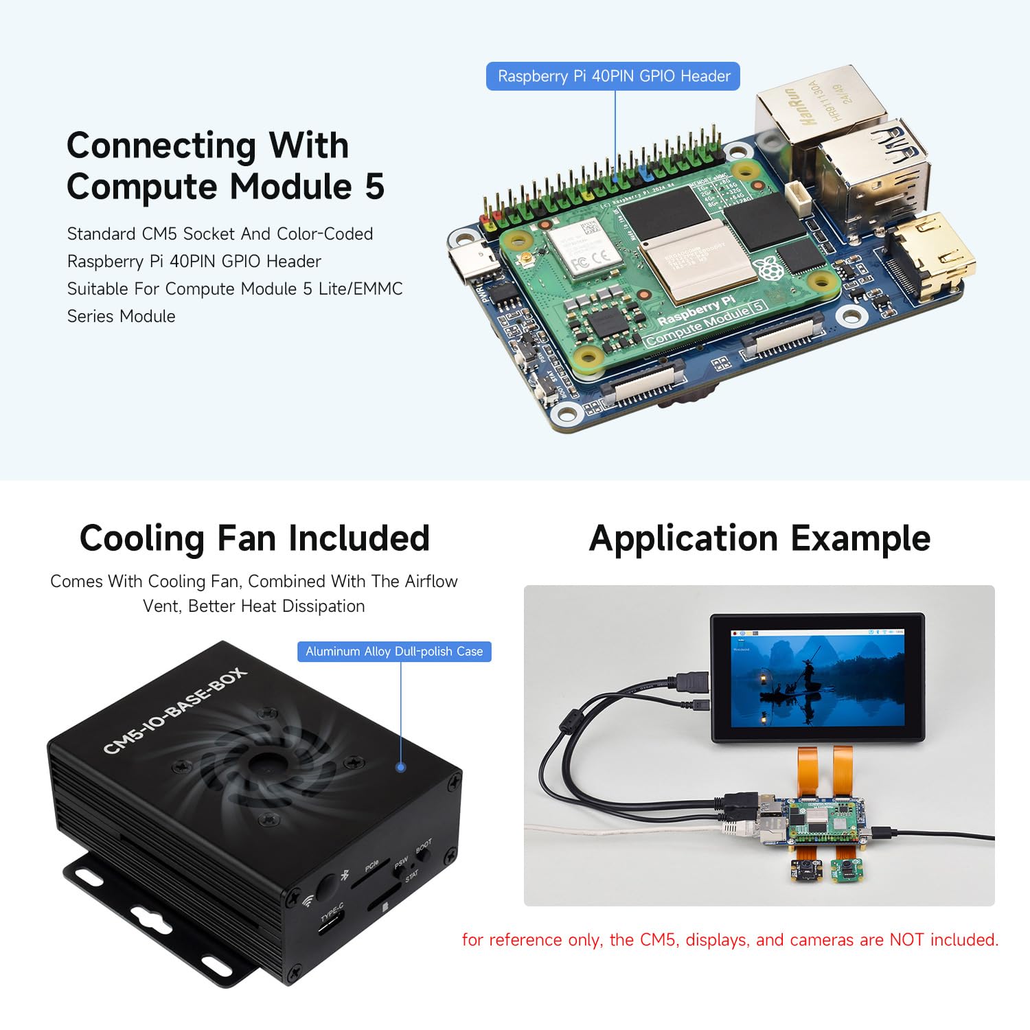 waveshare-mini-base-board-f-r-raspberry-pi-compute-module-5-mit-metallgeh-use-un image 4