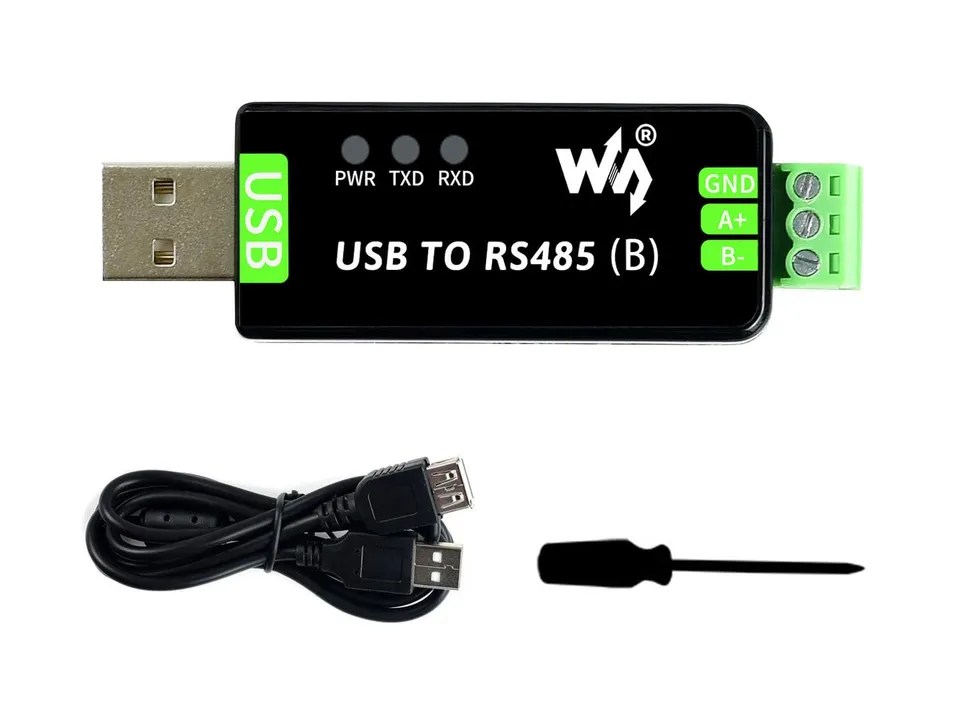 waveshare-industrial-usb-zu-rs485-konverter-mit-ch343g-sp485een-bidirektional image 1
