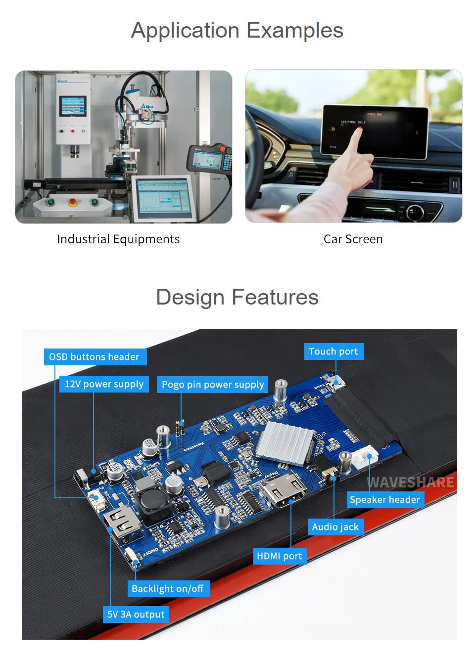 waveshare-12-3-zoll-kapazitiver-touchscreen-lcd-1920-720-hd-600-cd-m-hdmi-ips-ge image 7