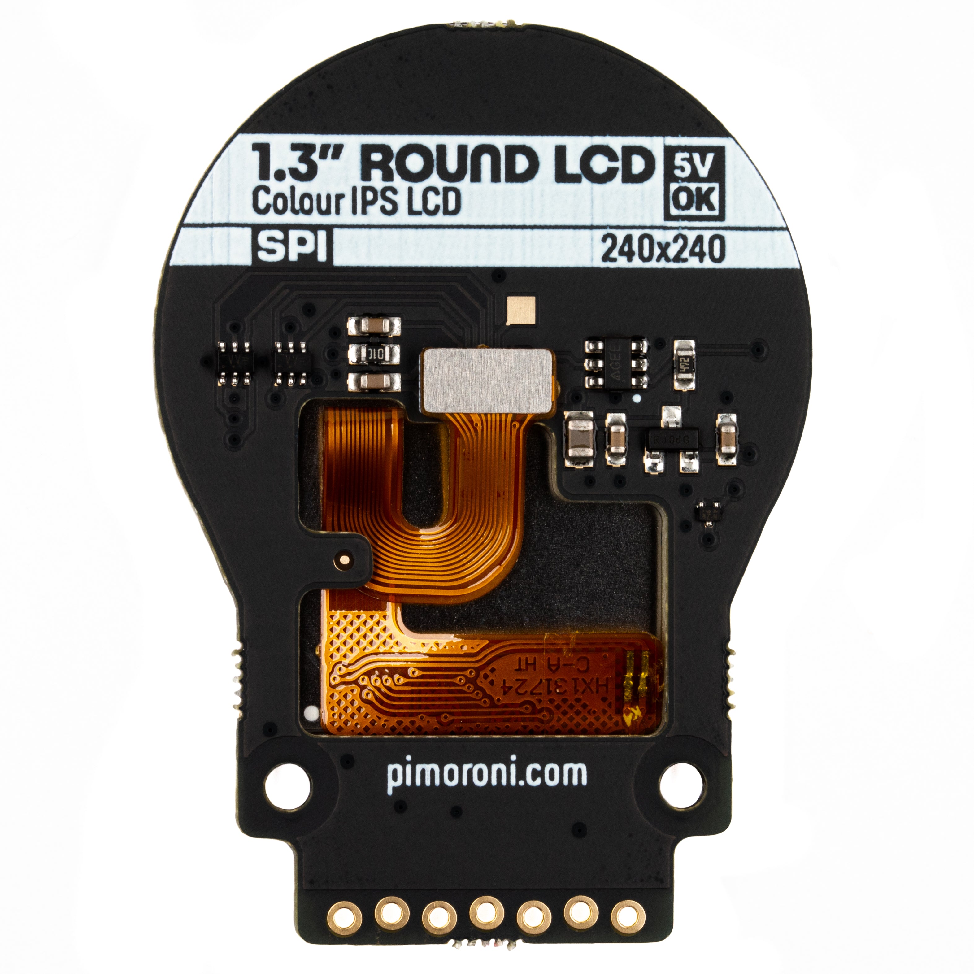 pimoroni-1-3-spi-colour-round-lcd-breakout-240x240-ips image 4