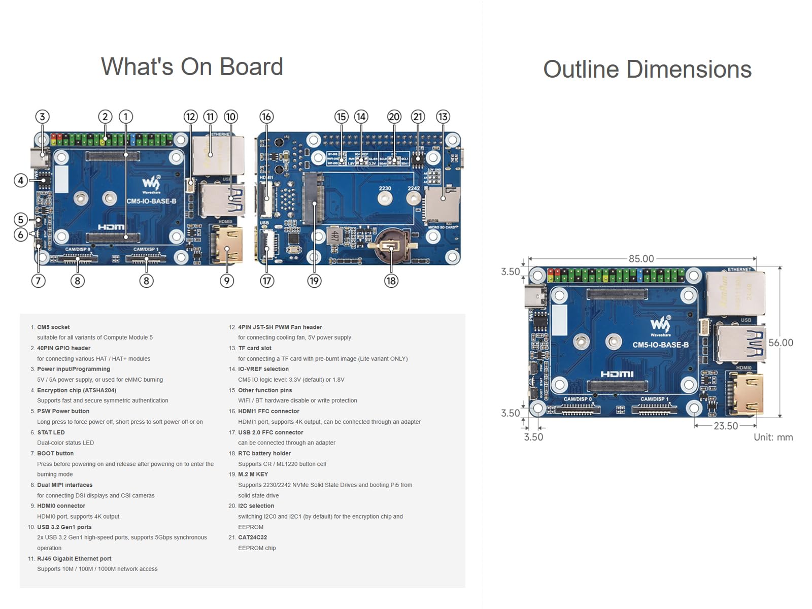 waveshare-mini-base-board-b-f-r-raspberry-pi-cm5-lite-emmc-gigabit-eth-m-2-hdmi image 6
