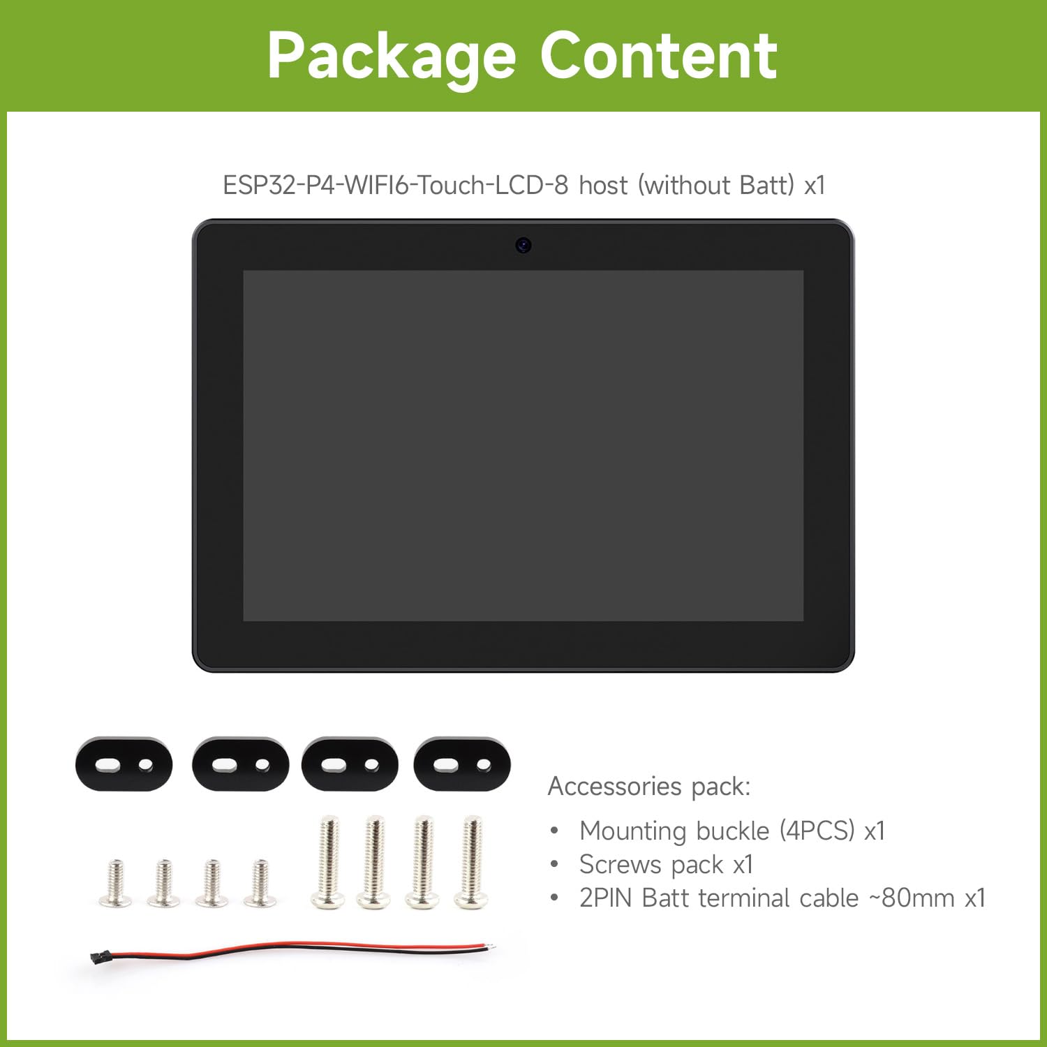 waveshare-esp32-p4-wifi6-8-zoll-hmi-all-in-one-touch-display-entwicklungsboard image 2