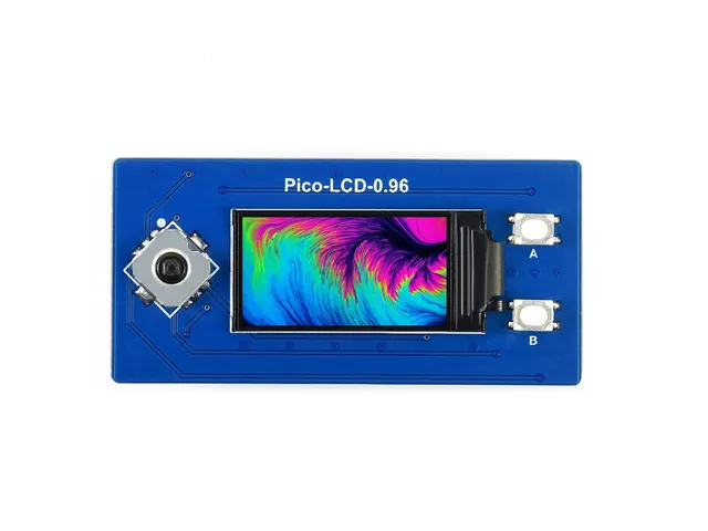 waveshare-0-96-zoll-lcd-display-modul-f-r-raspberry-pi-pico-160-80-ips-spi image 1