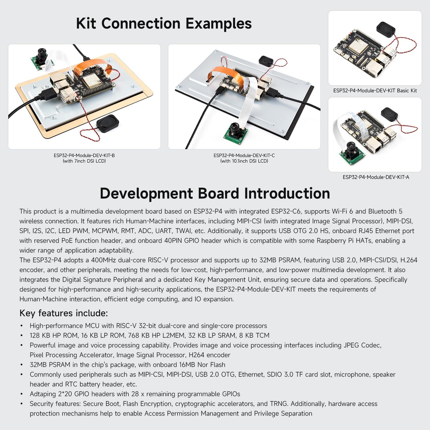 waveshare-esp32-p4-module-dev-kit-a-high-performance-entwicklungsboard image 5