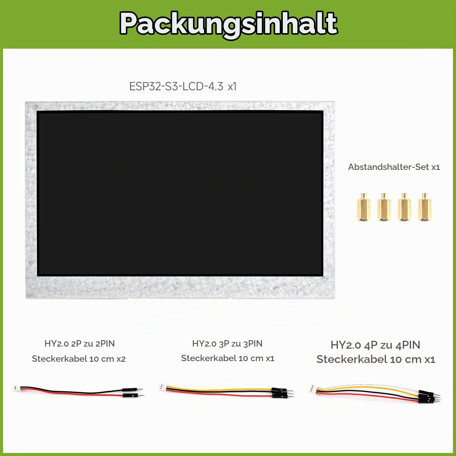 waveshare-esp32-s3-4-3-zoll-display-board-800x480-wifi-bluetooth-ohne-touch image 2