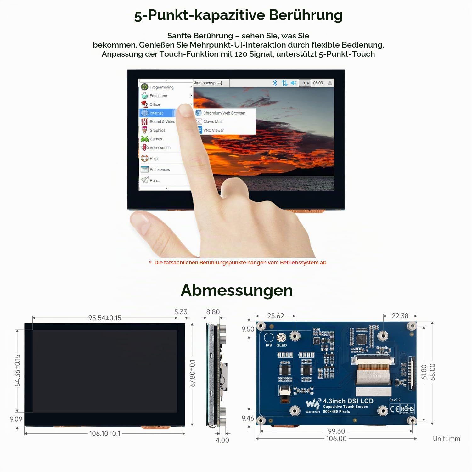 waveshare-4-3-zoll-qled-touchscreen-800x480-dsi-display-mit-5-punkt-touch-f-r-ra image 7