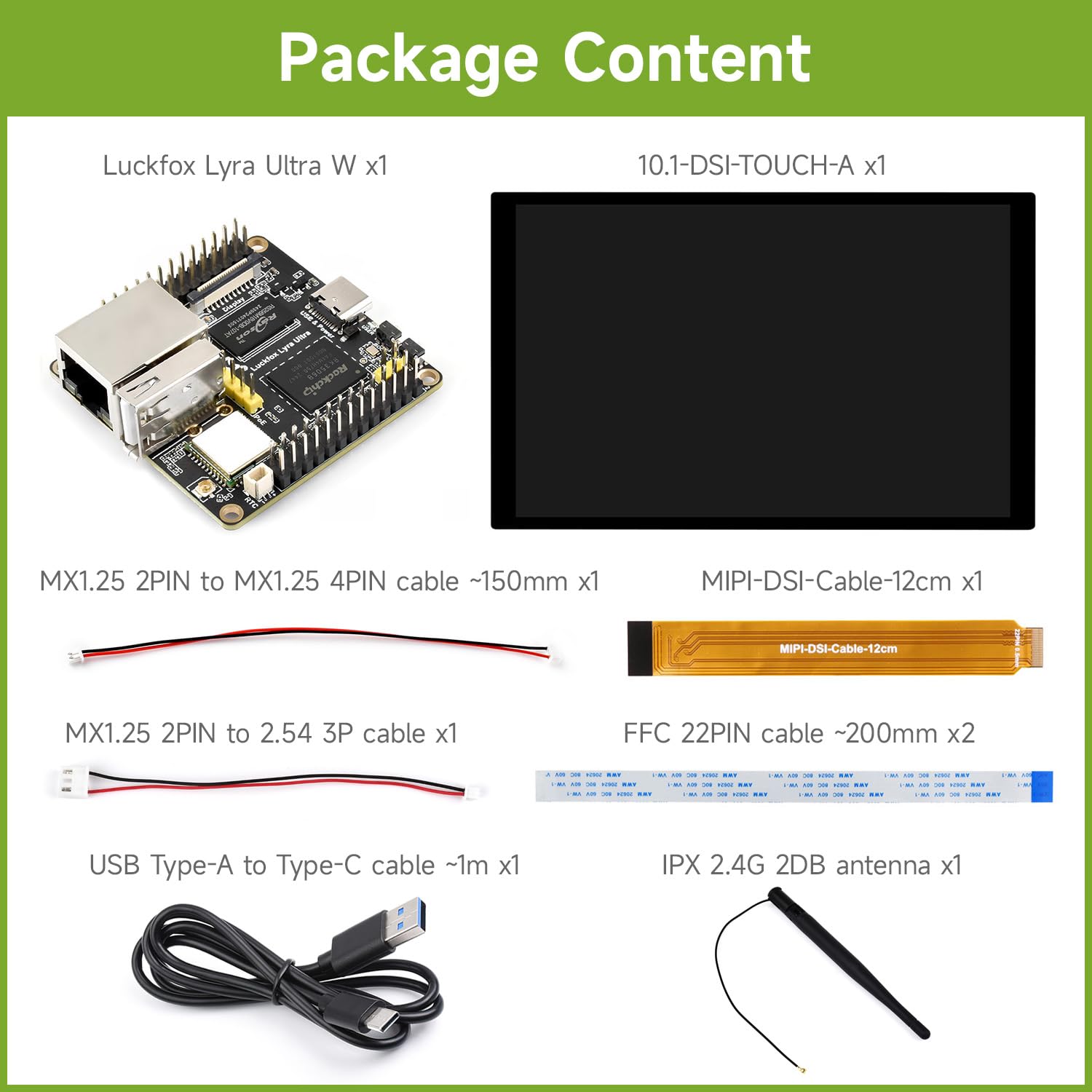 waveshare-luckfox-lyra-ultra-w-lcd-kit-a-linux-mikro-entwicklungsboard-rk3506b-5 image 2