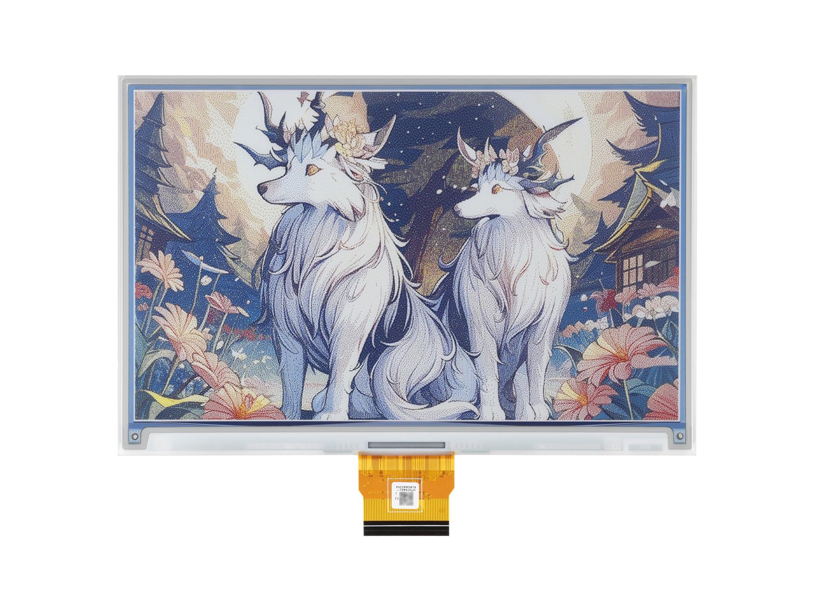 waveshare-7-3-zoll-6-farben-e-paper-display-e-800x480-spi-ohne-treiberboard image 1