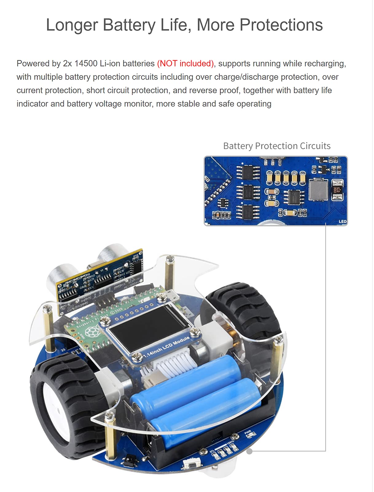 waveshare-picogo-mobiler-roboter-auto-kit-f-r-raspberry-pi-pico-mit-ultraschall- image 5