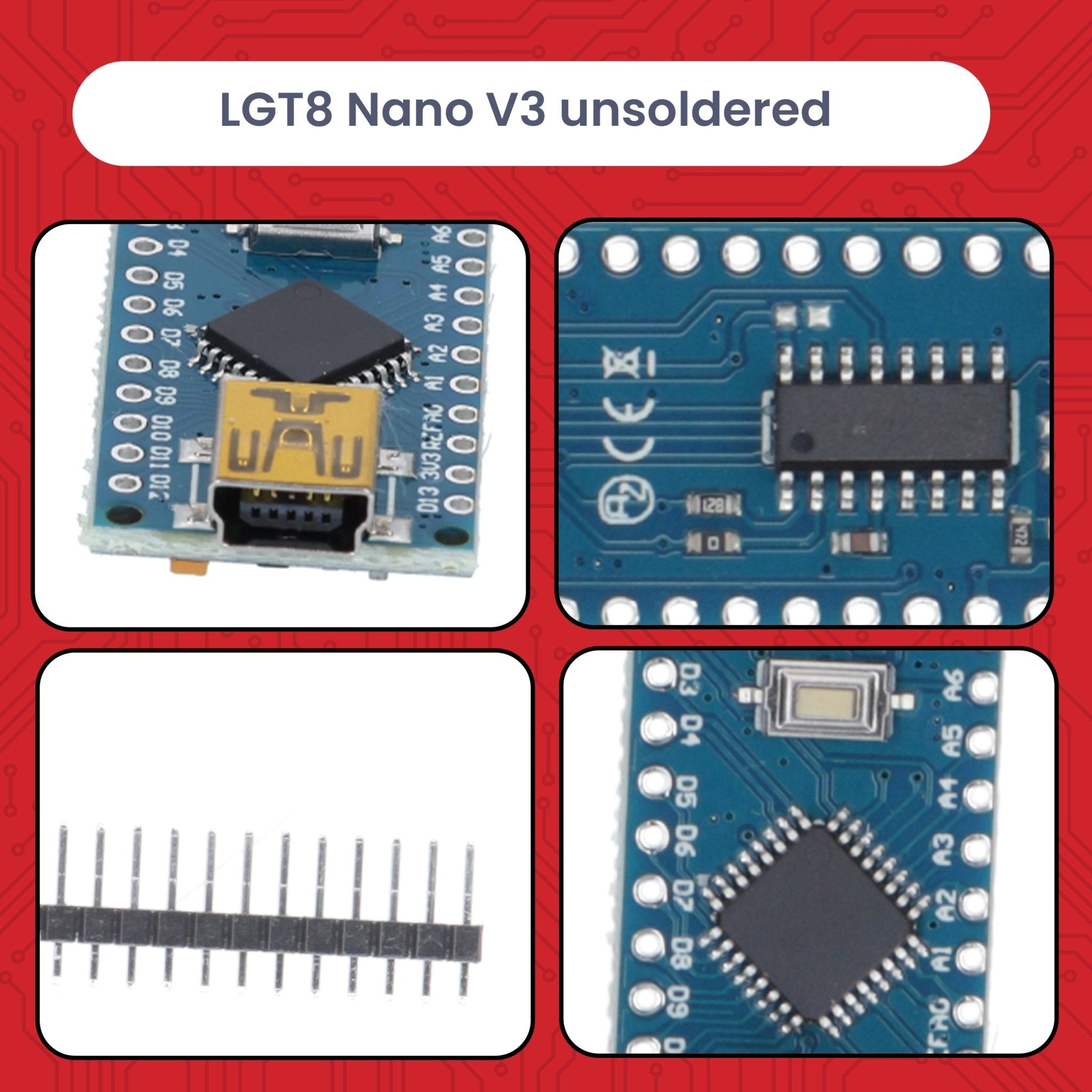 az-delivery-lgt8-nano-v3-mikrocontroller-board-mit-lgt8f328p-und-ch340-32-mhz image 2