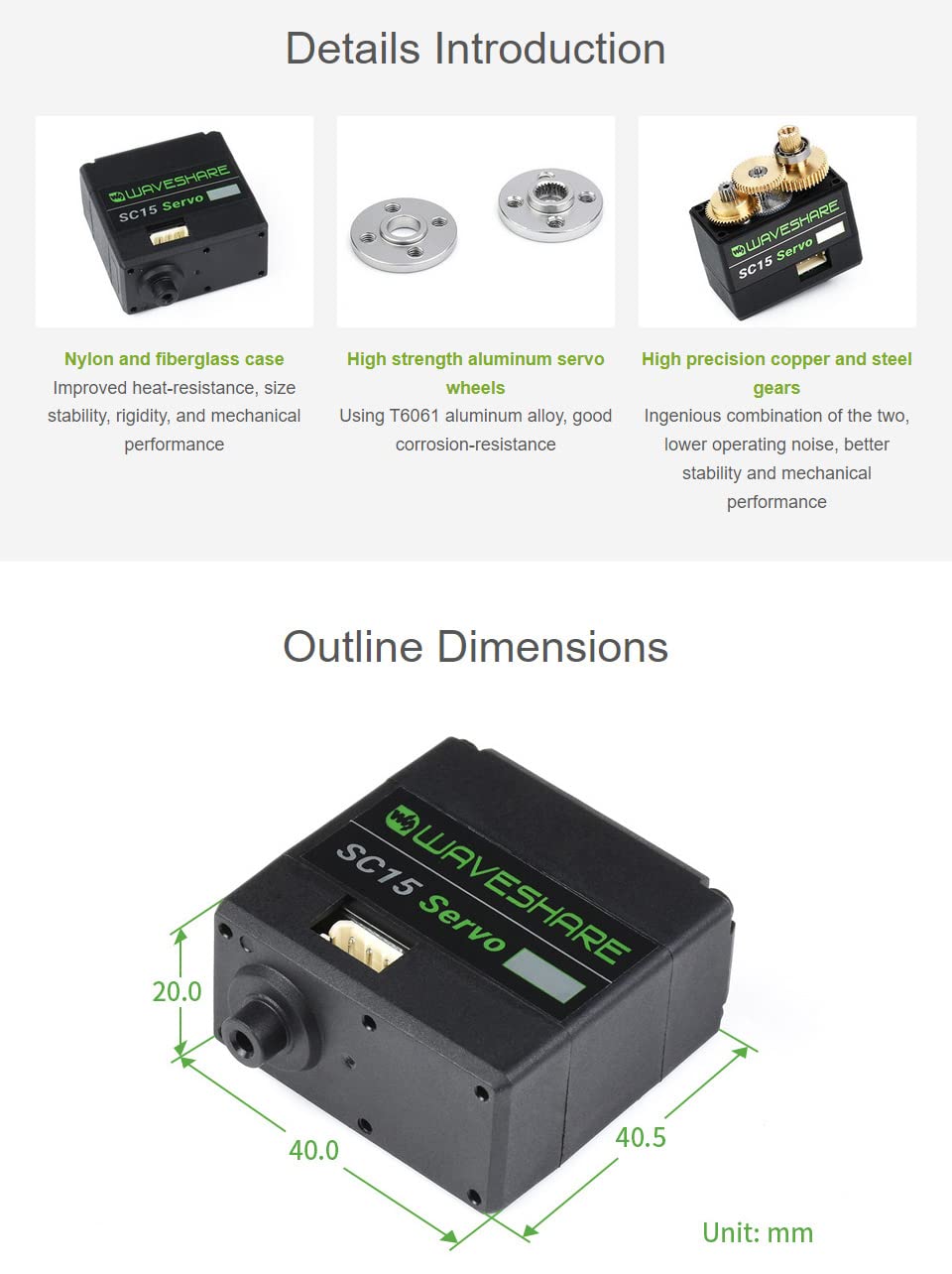 waveshare-sc15-17kg-programmierbares-servo-mit-seriellem-bus-feedback image 6
