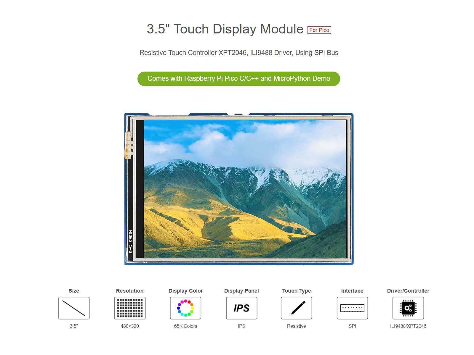 waveshare-3-5-zoll-touch-display-480x320-f-r-raspberry-pi-pico image 3