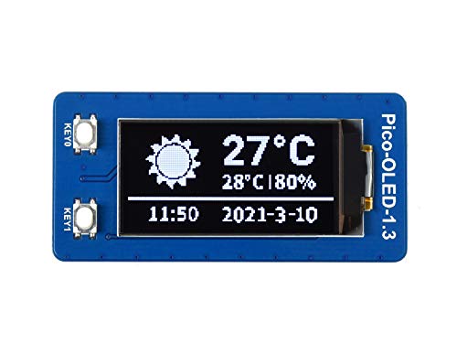 waveshare-1-3-zoll-oled-display-modul-f-r-raspberry-pi-pico-64-128-pixel-spi-i2c image 6