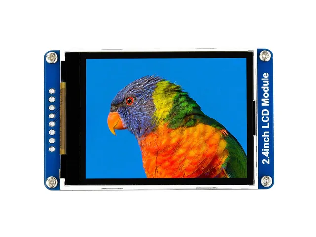 waveshare-2-4-zoll-lcd-tft-display-modul-240x320-65k-farben-spi-ili9341 image 1