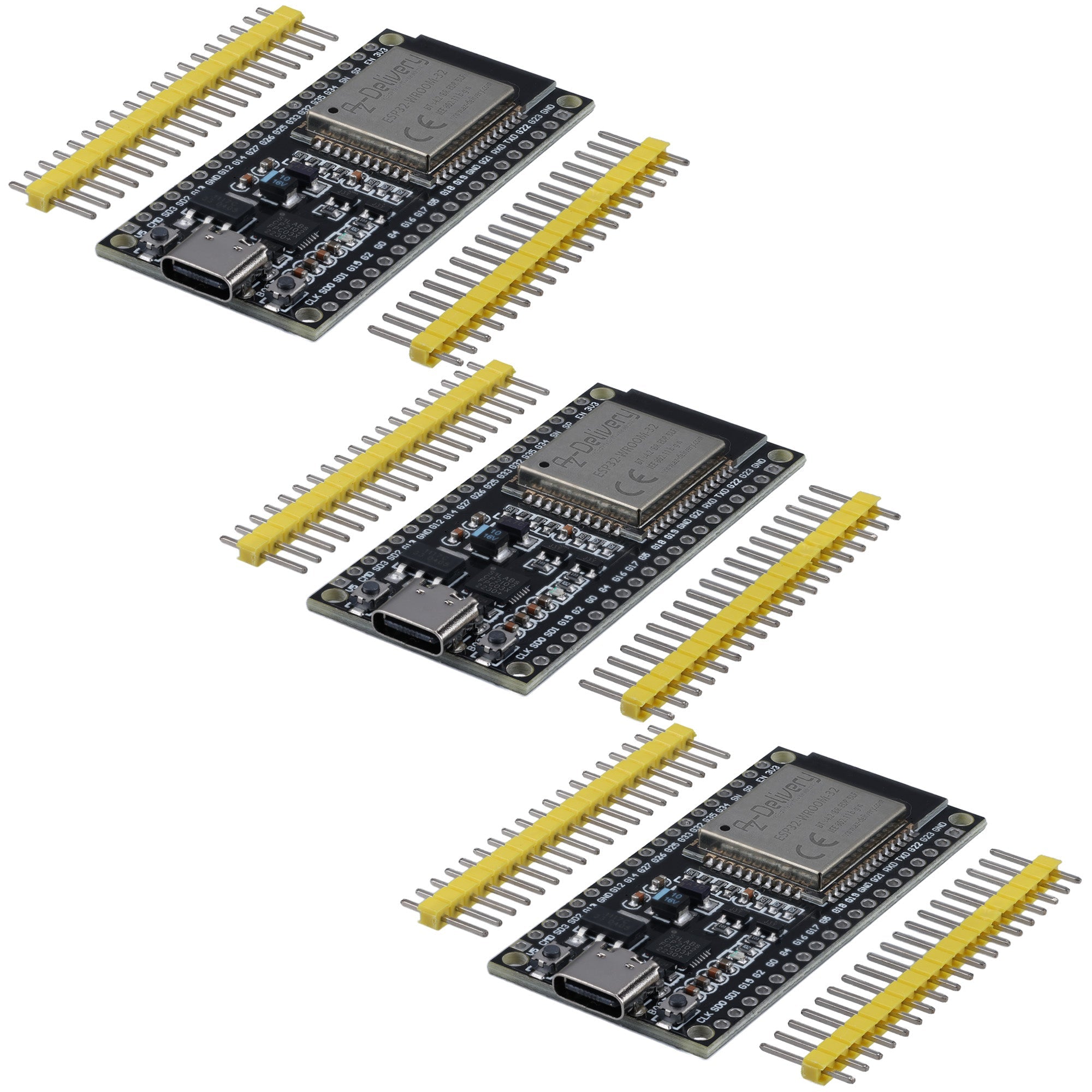az-delivery-esp-32-dev-kit-c-nodemcu-wlan-usb-c-wifi-bluetooth-board-mit-cp2102- image 3