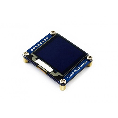 waveshare-1-5-zoll-oled-display-modul-128x128-16-graustufen-spi-i2c-ssd1327 image 4