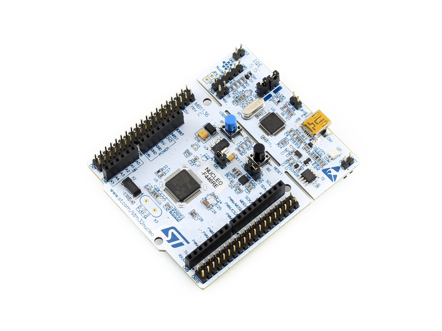 waveshare-nucleo-f446re-cortex-m4-entwicklungsboard-f-r-stm32f4 image 1