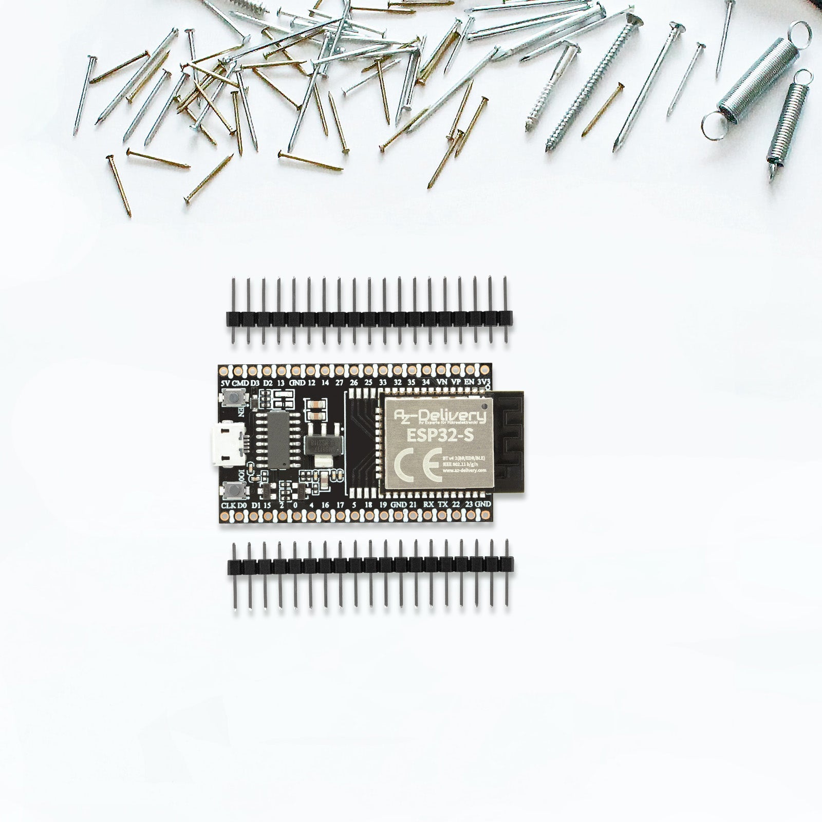 az-delivery-esp32s-dev-kit-c-v4-nodemcu-wlan-bluetooth-board-ch340-rev-3 image 3