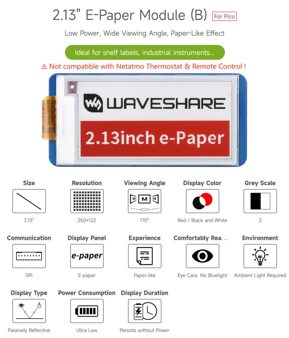waveshare-2-13-zoll-e-paper-display-modul-b-212x104-rot-schwarz-wei-spi-f-r-rasp image 3