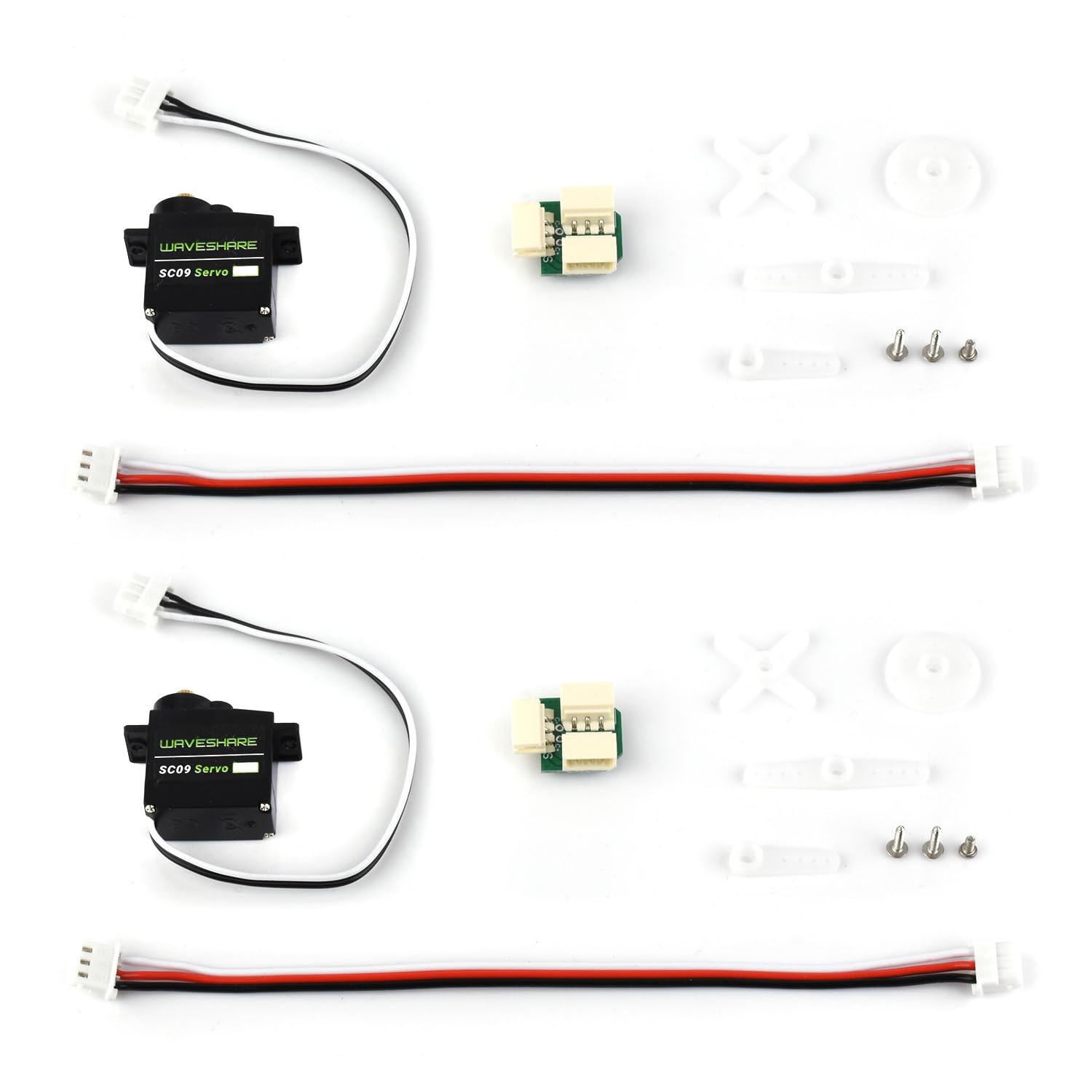 waveshare-sc09-servo-2er-set-2-3kg-dual-axis-bus-servo-300 image 1