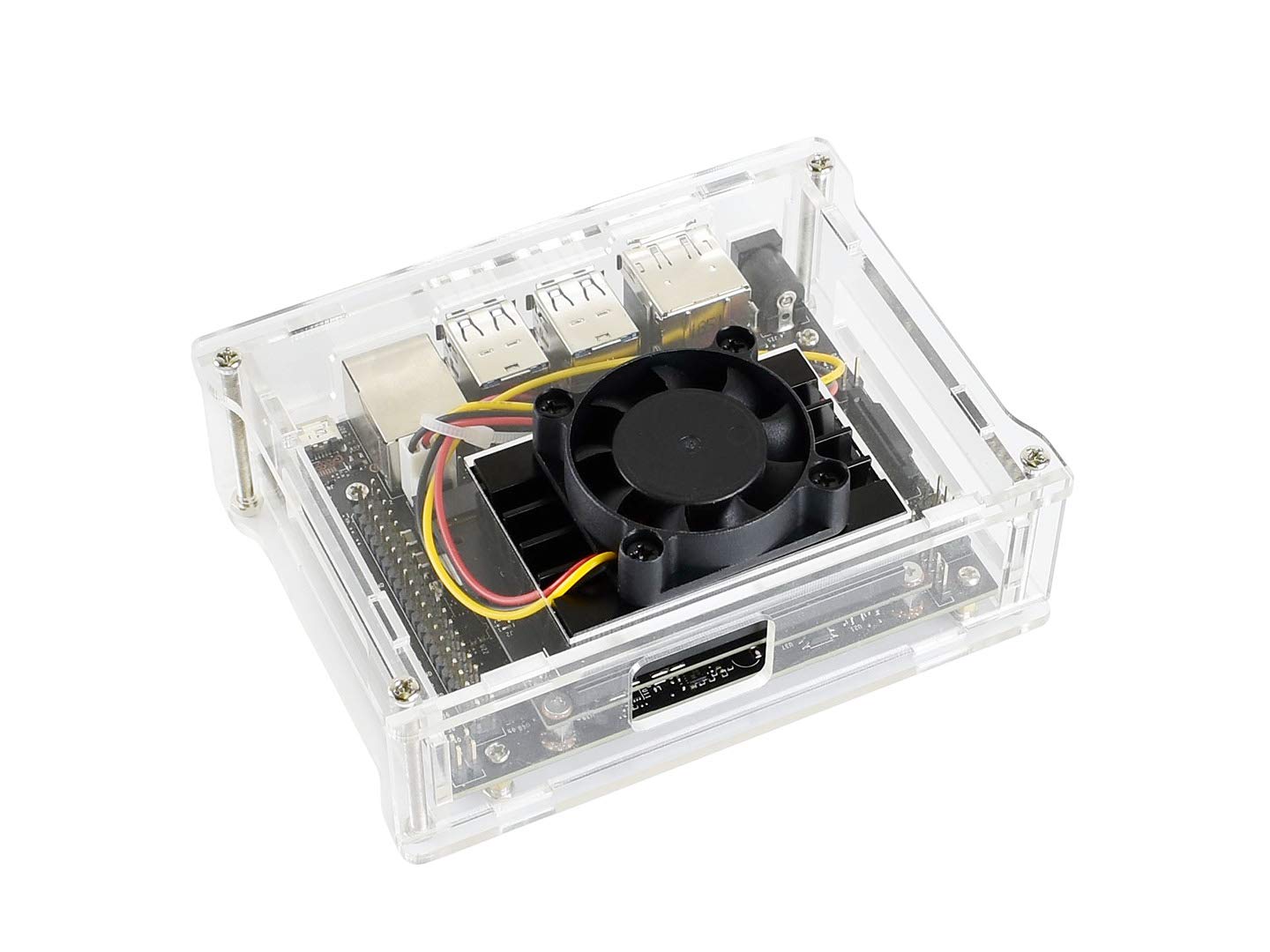 waveshare-acryl-geh-use-typ-a-mit-l-fter-f-r-jetson-nano-developer-kit image 8
