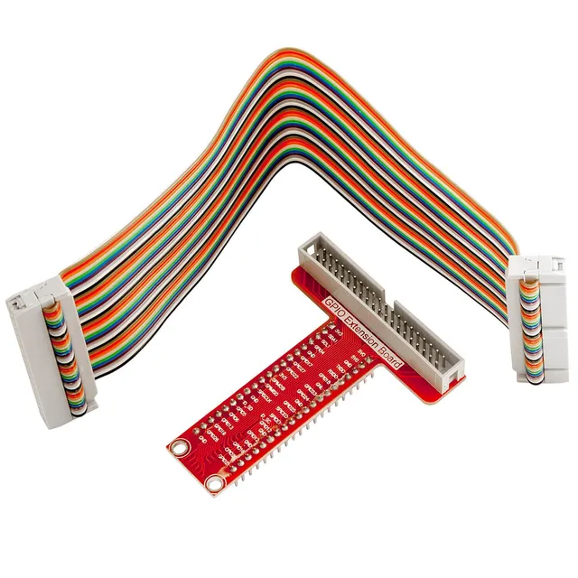 az-delivery-40-pins-gpio-breakout-board-mit-flachband-ribbon-kabel-f-r-raspberry image 1