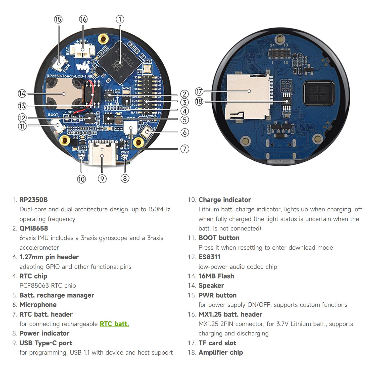 waveshare-rp2350-1-46-zoll-touch-round-display-entwicklungsboard-480x480-ips-kap image 7