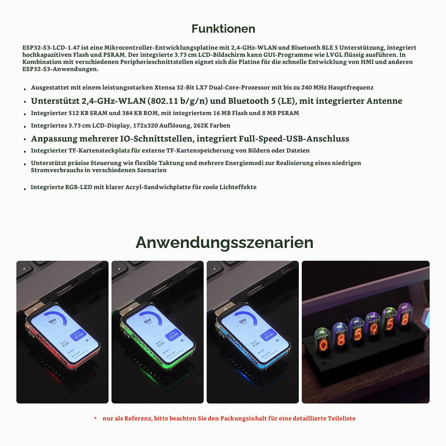 waveshare-esp32-s3-1-47-zoll-lcd-entwicklungsboard-172x320-wifi-ble image 4