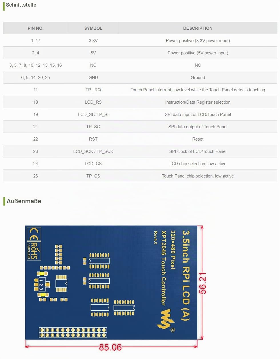 waveshare-3-5-zoll-raspberry-pi-lcd-display-480x320-mit-resistive-touch-spi image 4