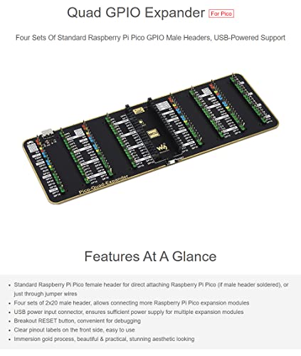 waveshare-quad-gpio-expander-f-r-raspberry-pi-pico-erweiterungsboard-mit-4x-2x20 image 8