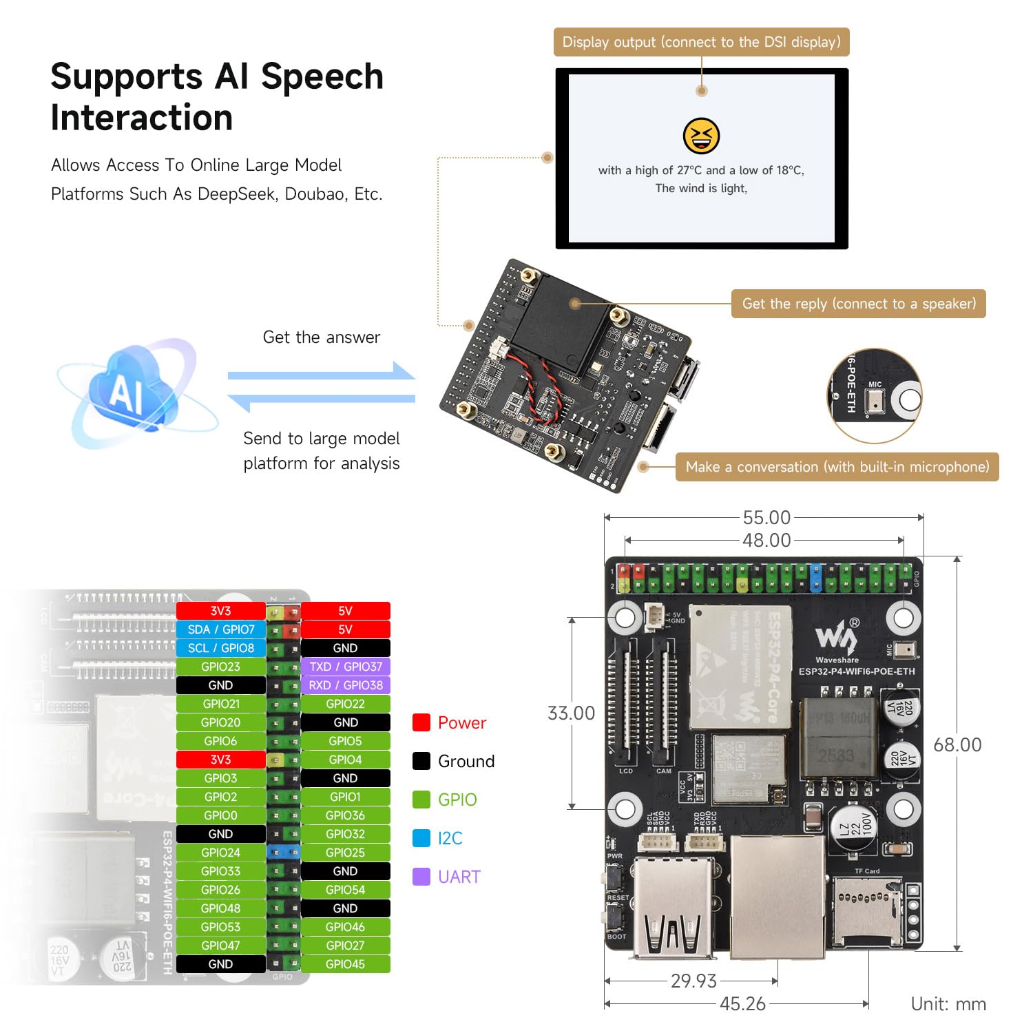 waveshare-esp32-p4-wifi6-poe-eth-d-kit-mit-rpi-kamera-b-und-10-1-zoll-dsi-displa image 8
