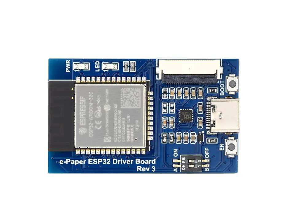 waveshare-universal-e-paper-driver-board-mit-esp32-wifi image 1