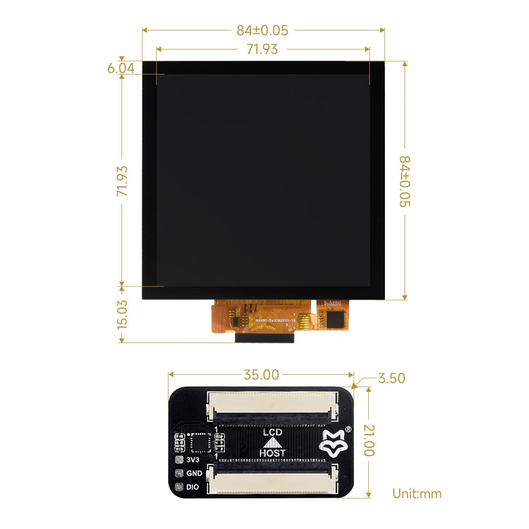waveshare-4-zoll-ips-touch-display-720x720-rgb-f-r-luckfox-pico-ultra image 6