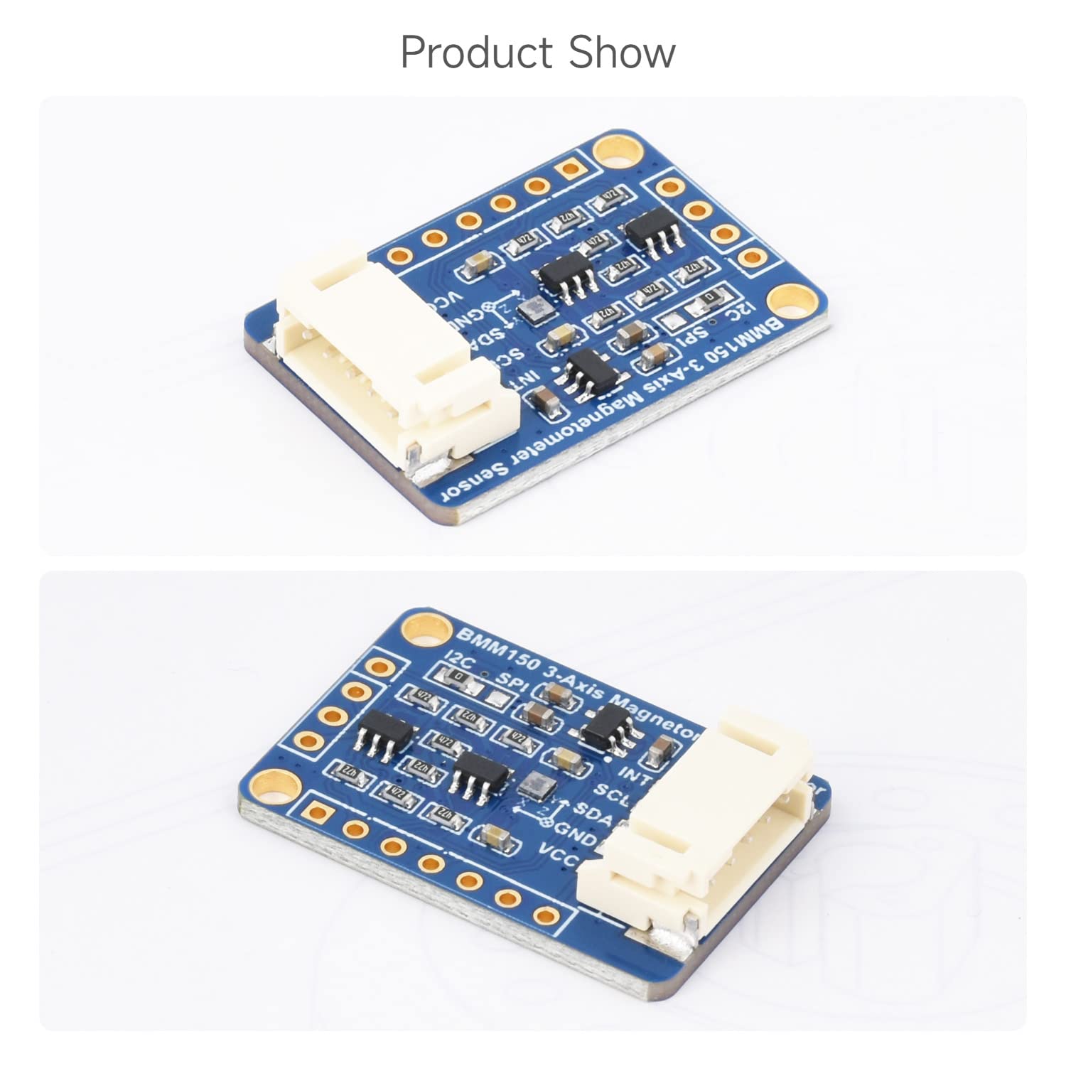 waveshare-bmm150-3-achsen-geomagnetik-sensor-digitaler-kompass-magnetfeld-sensor image 7