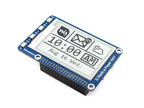 waveshare-2-7-zoll-e-paper-display-hat-264x176-spi-e-ink-f-r-raspberry-pi image 2