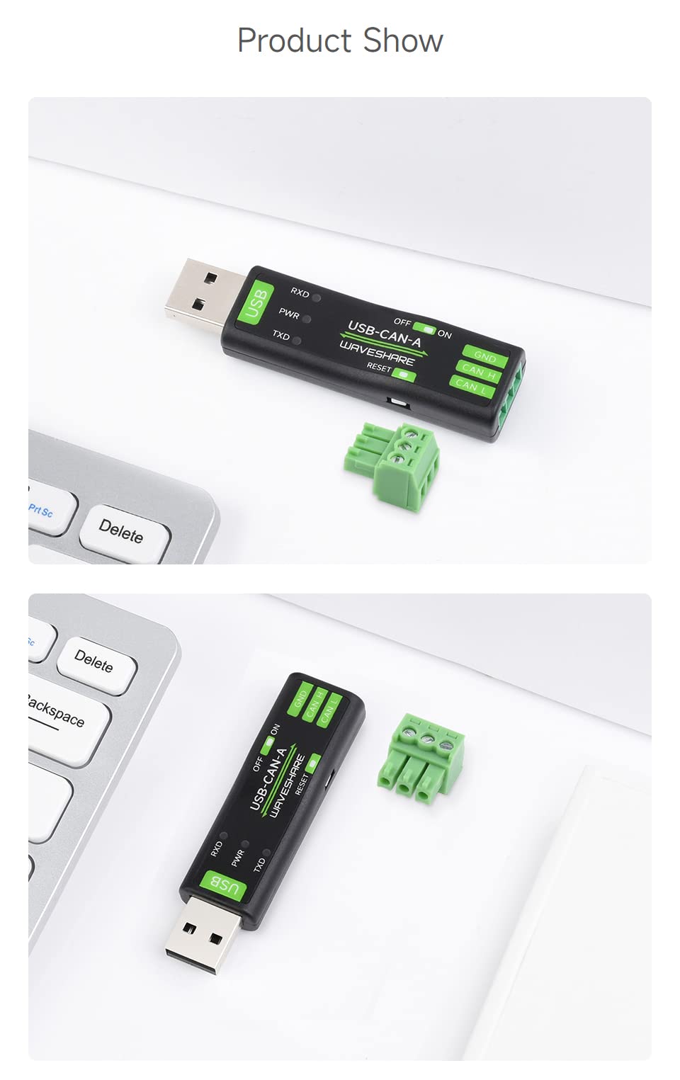 waveshare-usb-zu-can-adapter-model-a-2er-set-stm32-can-bus-konverter image 7