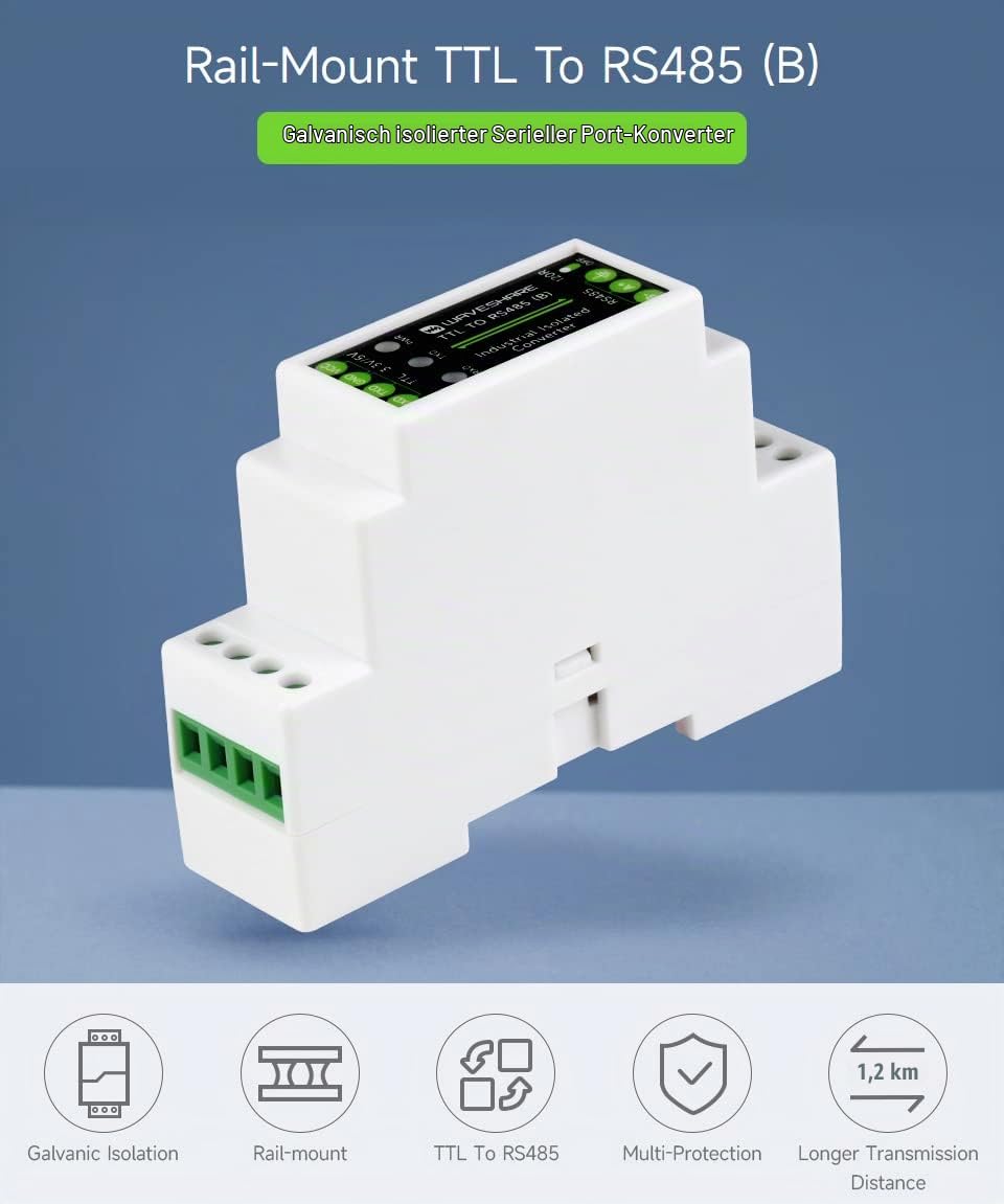 waveshare-ttl-zu-rs485-konverter-hutschiene-galvanisch-isoliert-600w-blitzschutz image 3