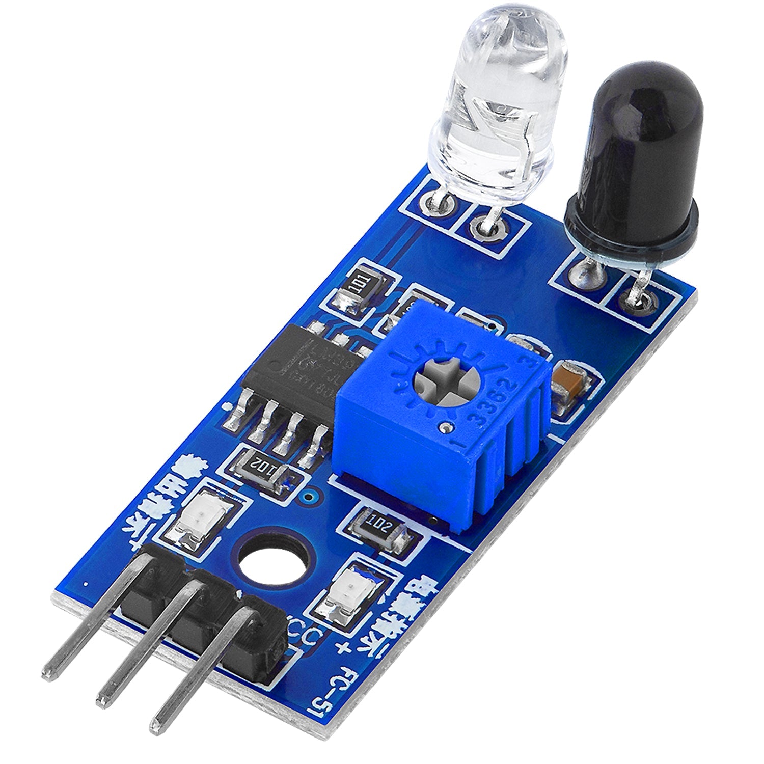 az-delivery-ir-infrarot-hinderniserkennung-abstand-sensor-modul image 1