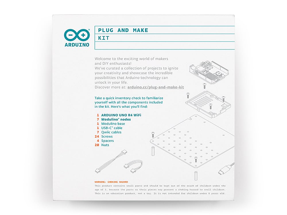 arduino-plug-and-make-kit-akx00069-modularer-elektronik-bausatz-ohne-l-ten image 4